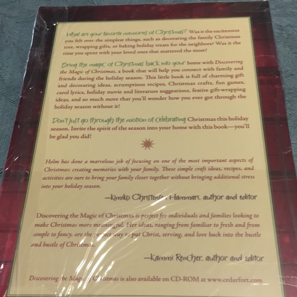 Discovering The Magic of Christmas Book NEW Heather Holm Making the best Holiday - Picture 3 of 5